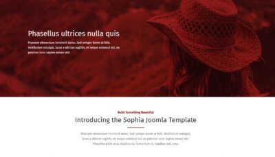 Sophia Joomla4 Template