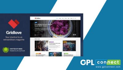 Gridlove News Portal Magazine WordPress Theme